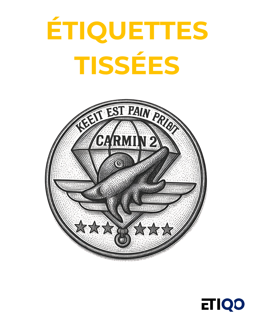 Étiquettes Tissées Premium – La Signature de votre Marque