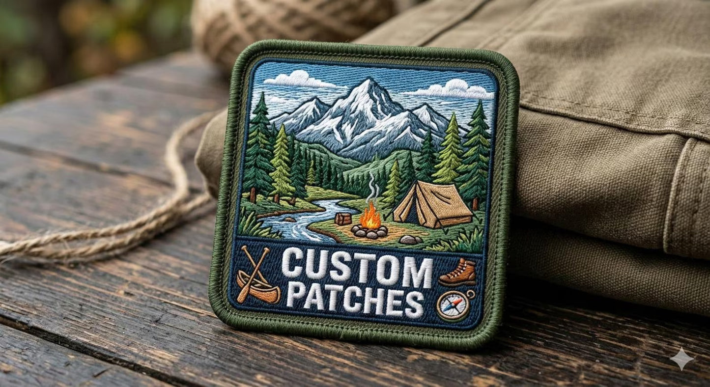 Patchs Brodés Personnalisés – Haute Définition